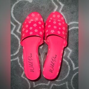 Wild Pair platform Hot Pink platform sandal